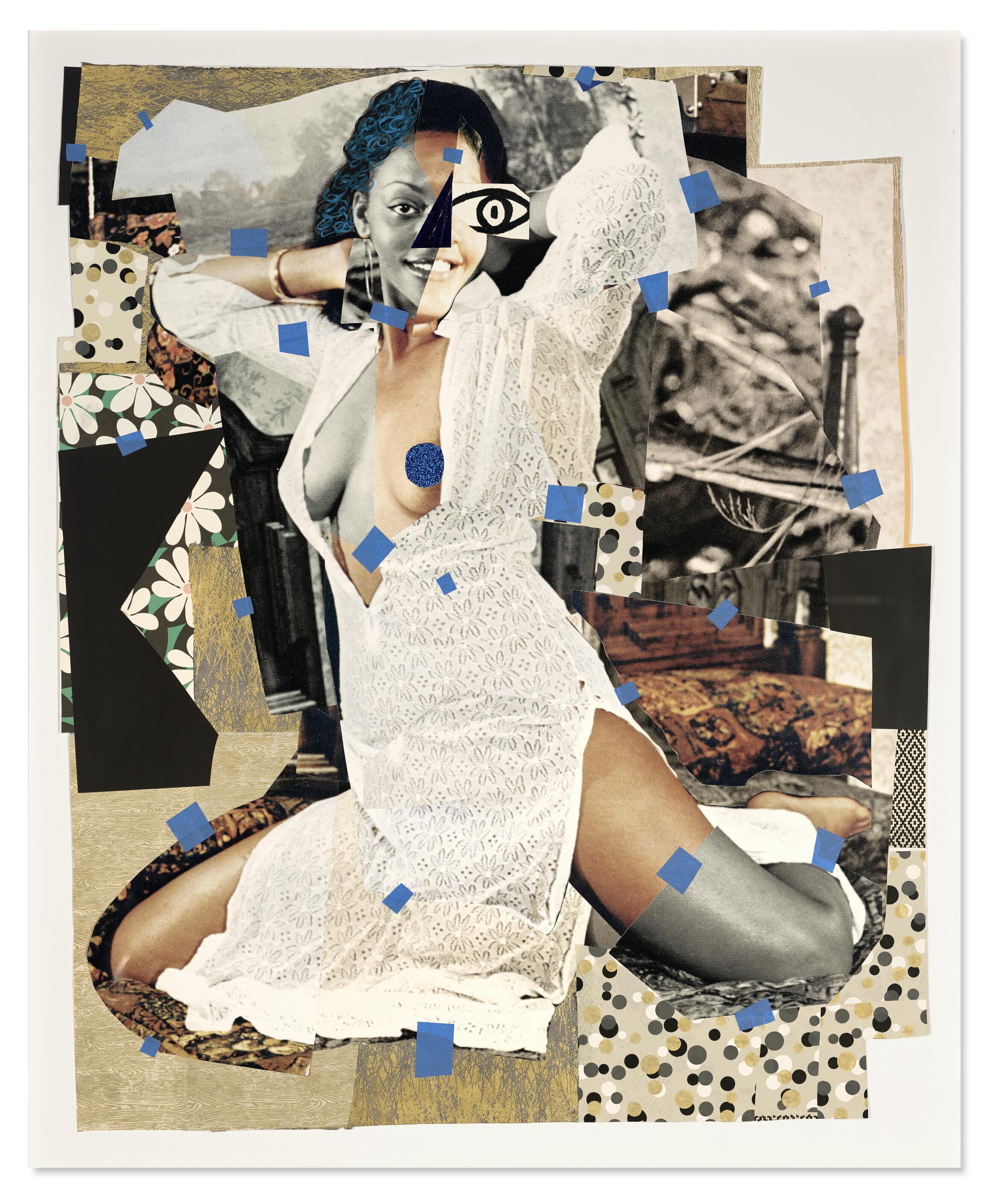 Mickalene Thomas - Jet Blue #3