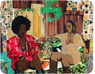 Mickalene Thomas - Just A Whisper Away