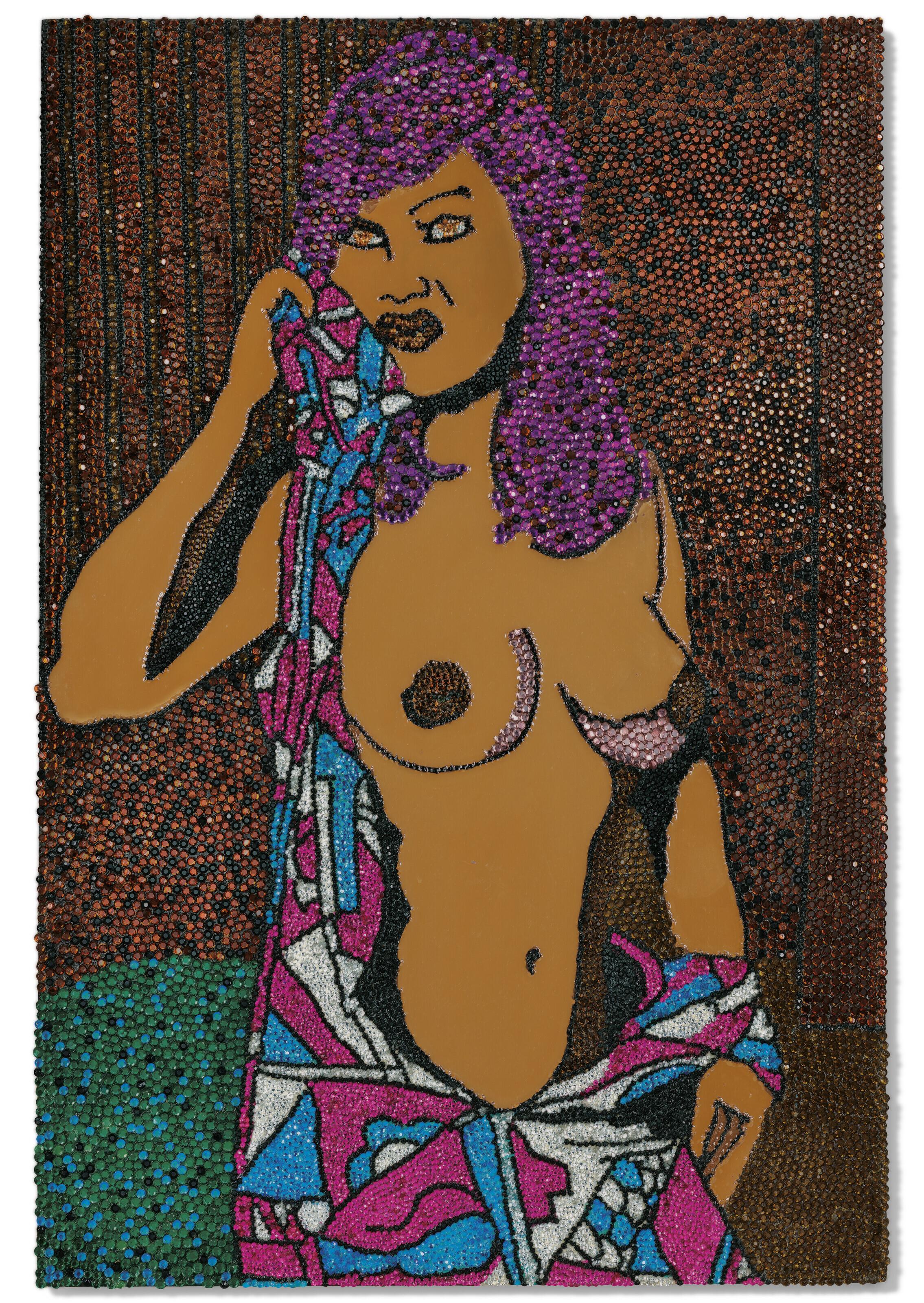 Mickalene Thomas - MS. PU-SE-KAT #1