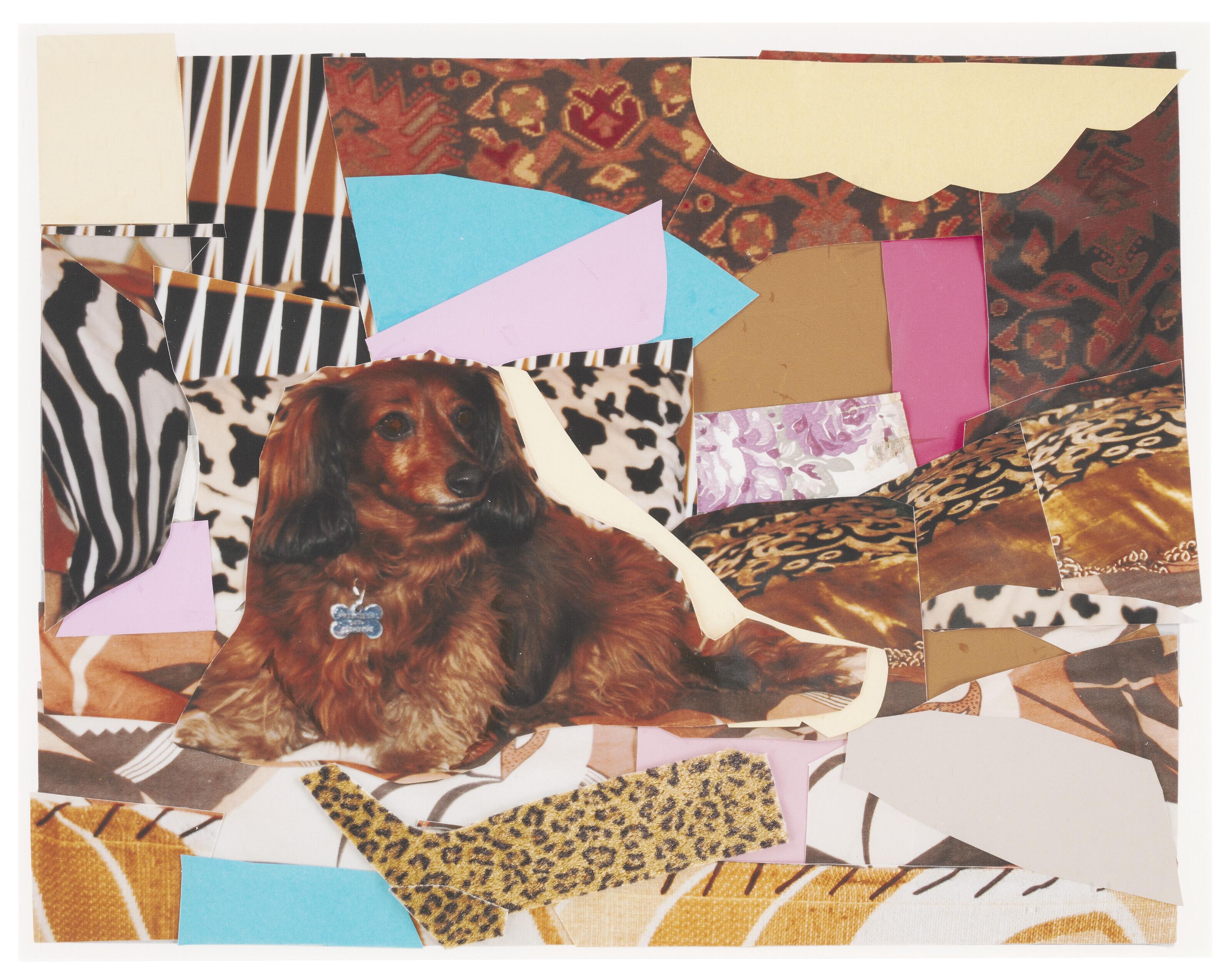 Mickalene Thomas - Portrait De Priscilla Petit Chien