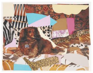 Mickalene Thomas - Portrait De Priscilla Petit Chien