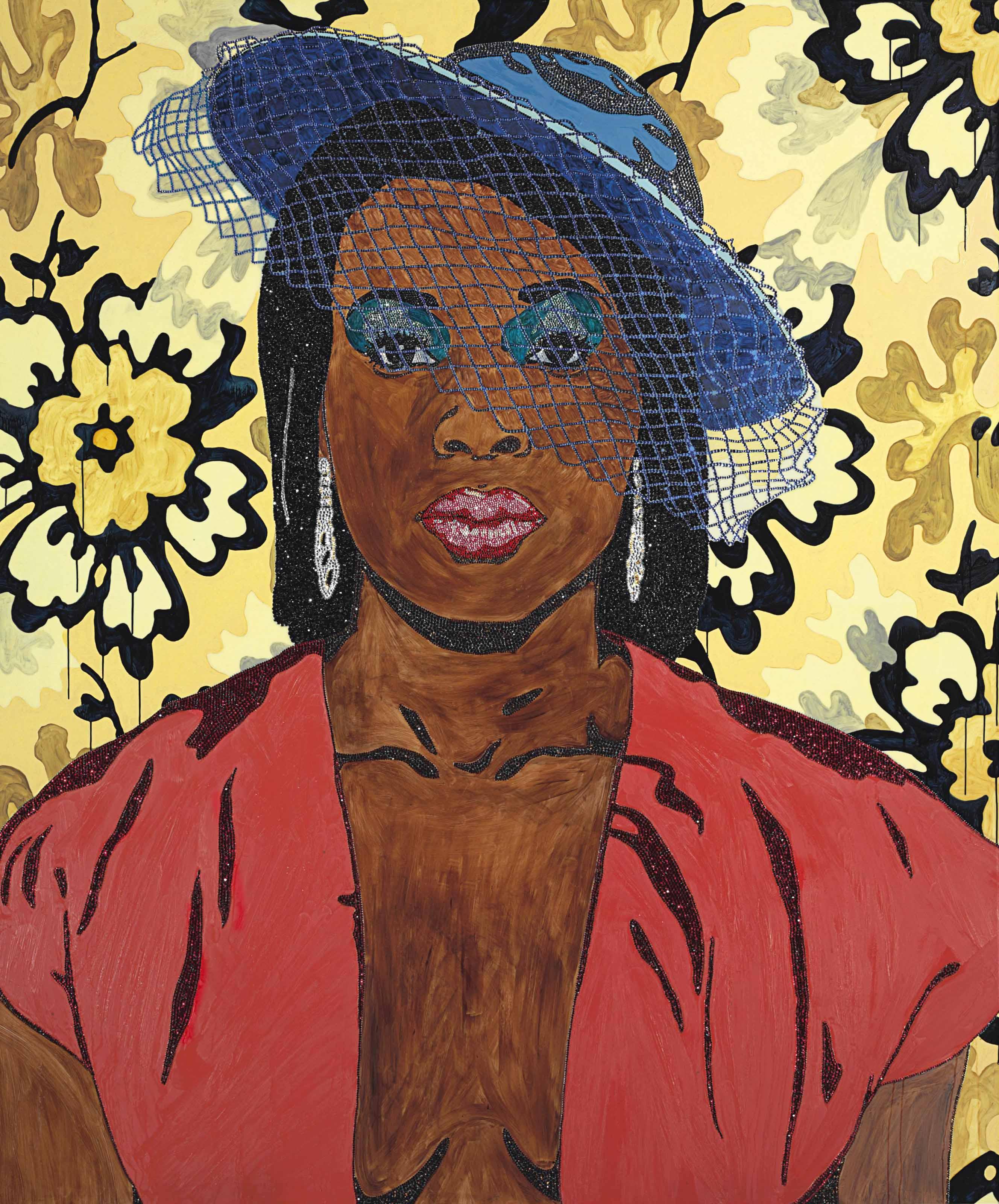 Mickalene Thomas - Qusuquzah, Très Belle Négresse #1