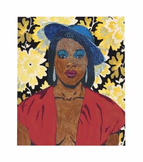 Mickalene Thomas - Qusuquzah, Une Tr