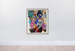 Mickalene Thomas - Thom 1, Jet Blue 1