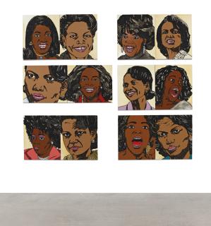 Mickalene Thomas - When Ends Meet #1