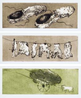 Miguel Barcelo - Untitled: Nine Plates