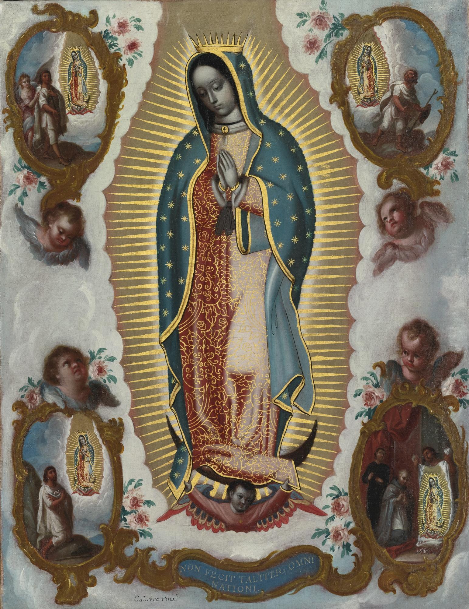Miguel Cabrera - Nuestra Señora De Guadalupe Con Las Apariciones