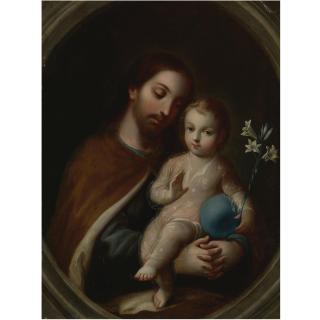 Miguel Cabrera - San José Con El Niño Jesús