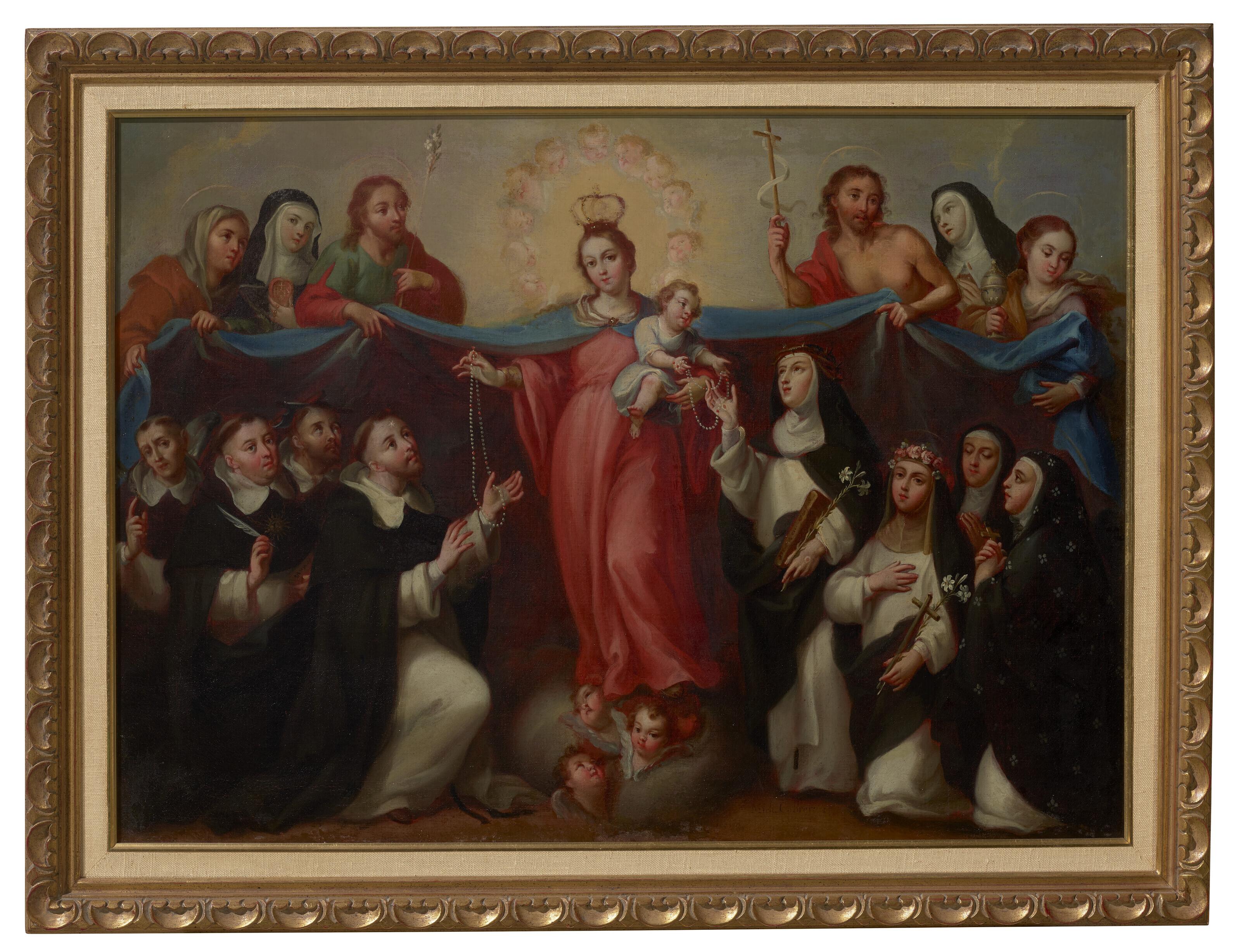 Miguel Cabrera - The Virgin of the Rosary