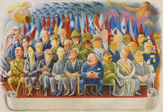 Miguel Covarrubias - Allied Leaders, World War Ii