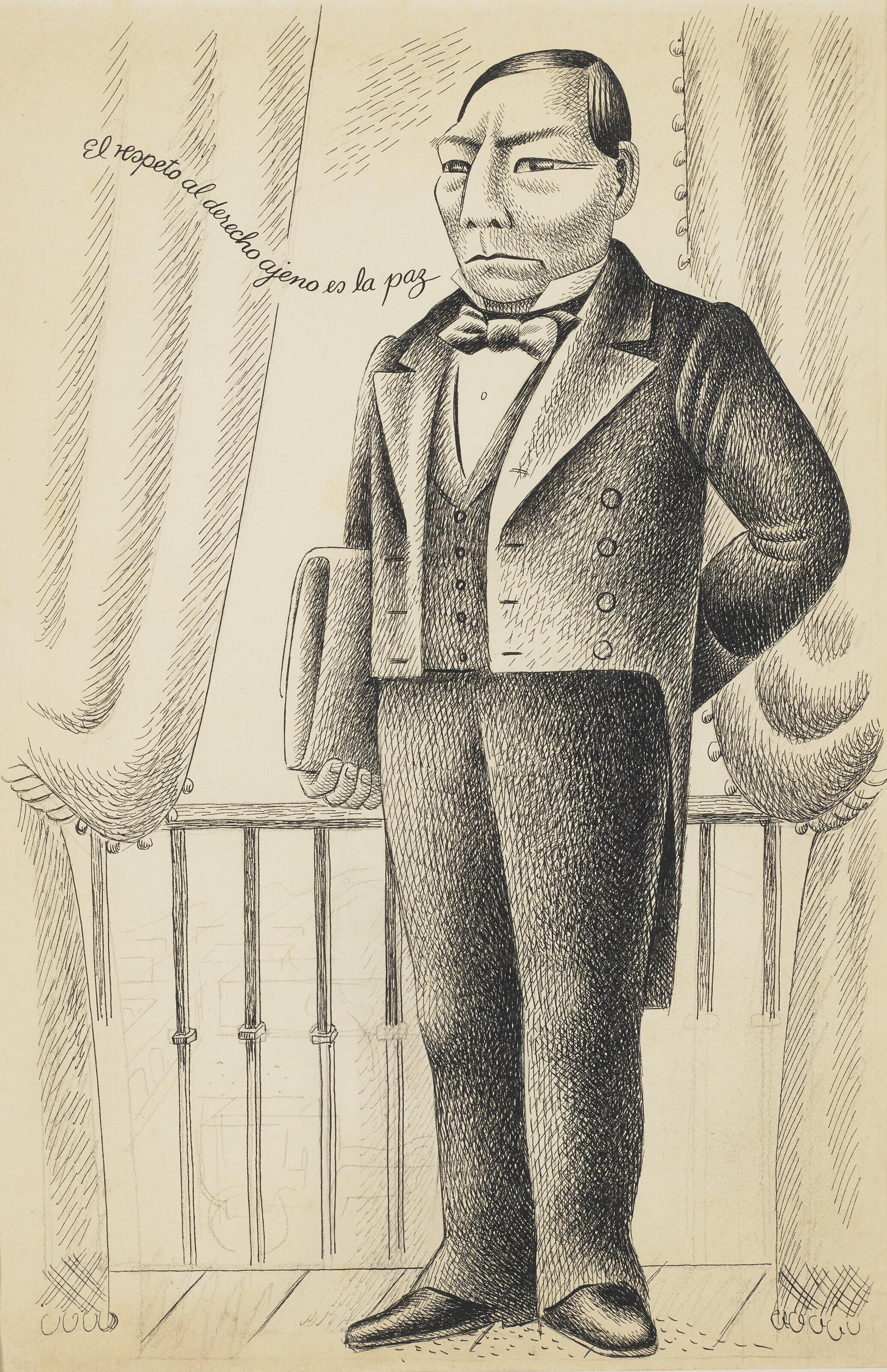 Miguel Covarrubias - Benito Juárez