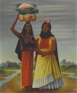 Miguel Covarrubias - Dos Mujeres De Tehuantepec