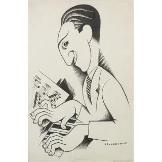 Miguel Covarrubias - George Gershwin