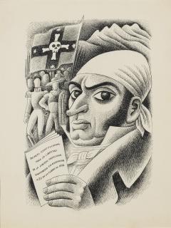 Miguel Covarrubias - José María Morelos y Pavón con sus generales