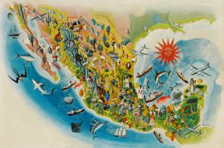 Miguel Covarrubias - Mapa De México