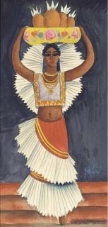 Miguel Covarrubias - Mujer Con Piñas