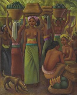 Miguel Covarrubias - Offering of Fruits for the Temple