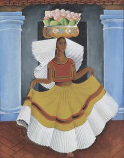 Miguel Covarrubias - Tehuana with Basket