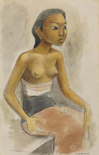 Miguel Covarrubias - Untitled (Balinese Woman)