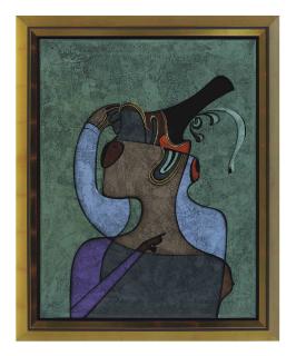 Mihail Chemiakin - Masked Woman