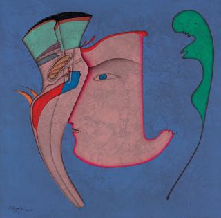 Mihail Chemiakin - Metaphysical Head XIII