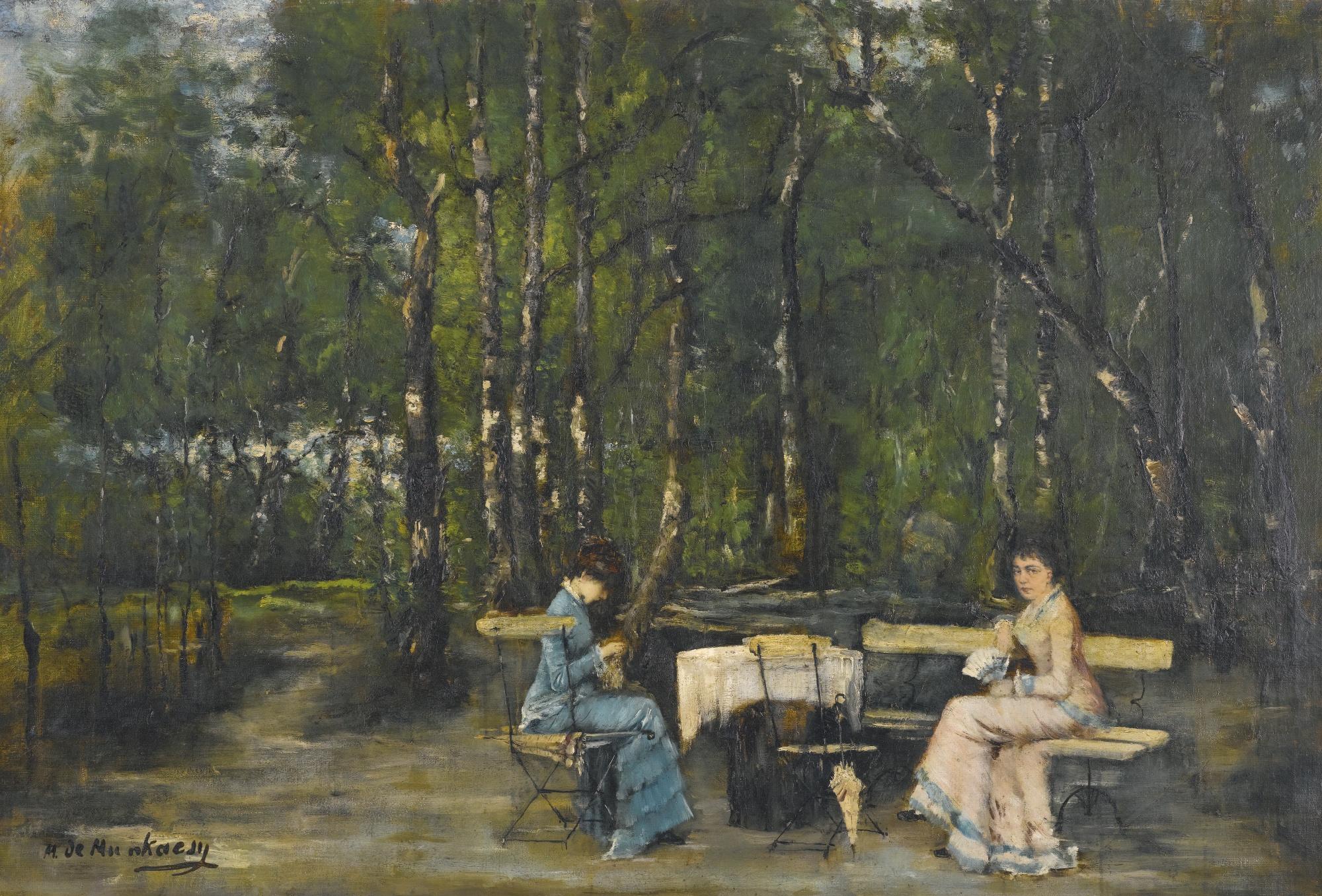 Mihály Munkácsy - Hungarian an Afternoon In The Park