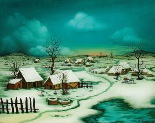 Mijo Kovacic - Winterlandschaft