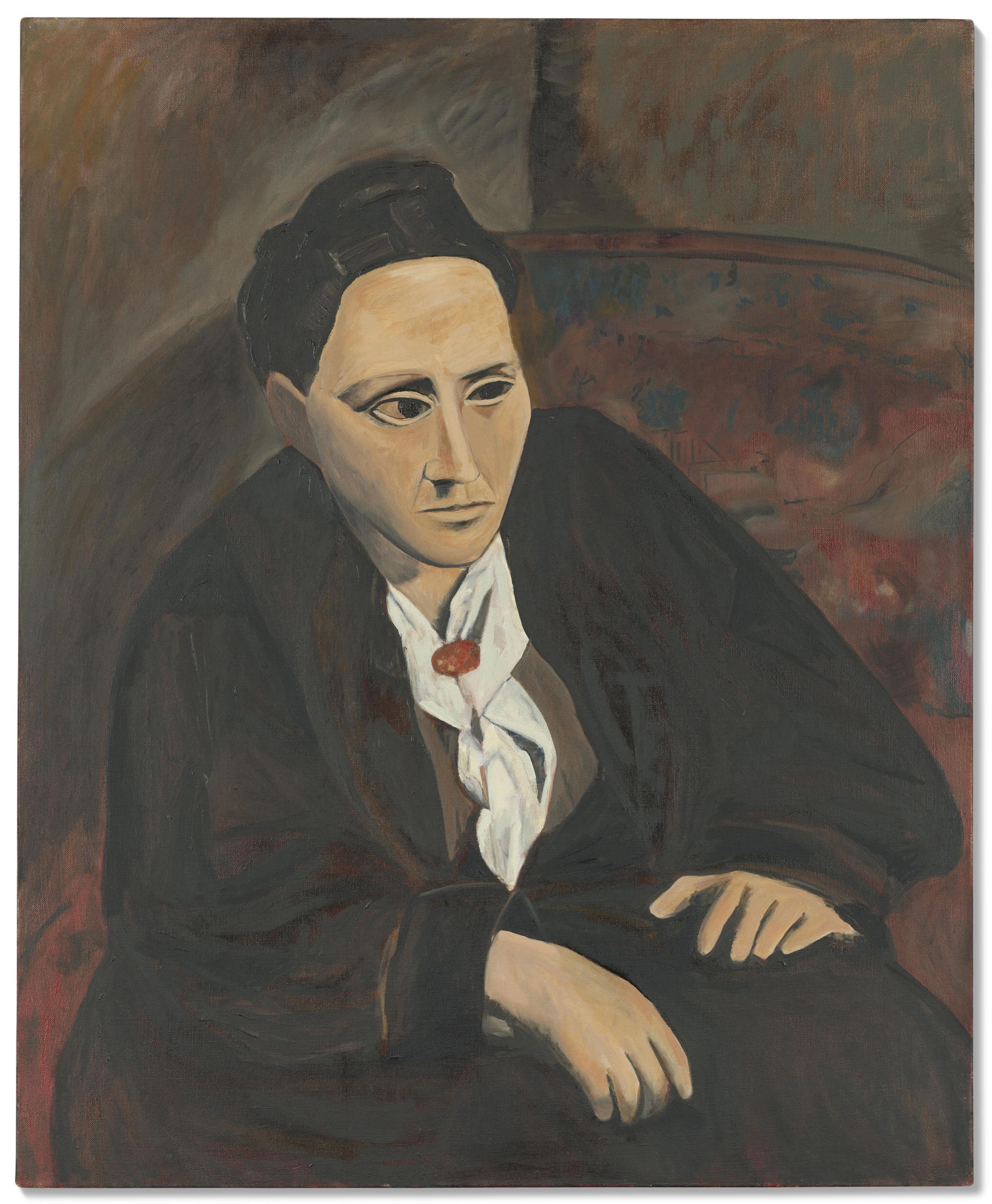 Mike Bidlo - (Not) Picasso\'s Portrait of Gertrude Stein 1905-06