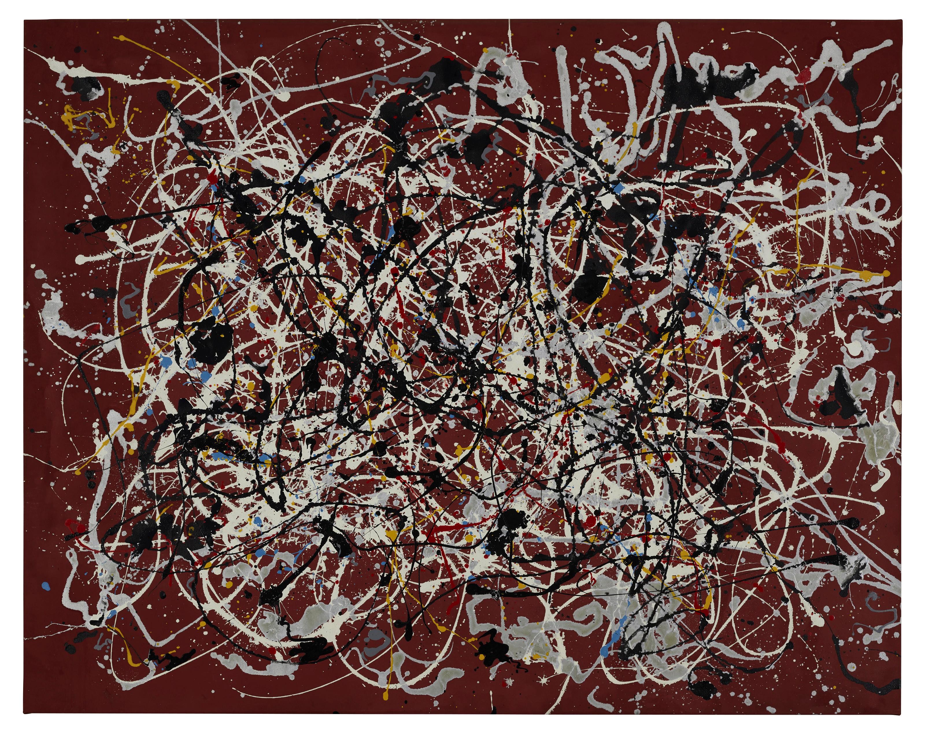 Mike Bidlo - NOT POLLOCK (MURAL 1950)