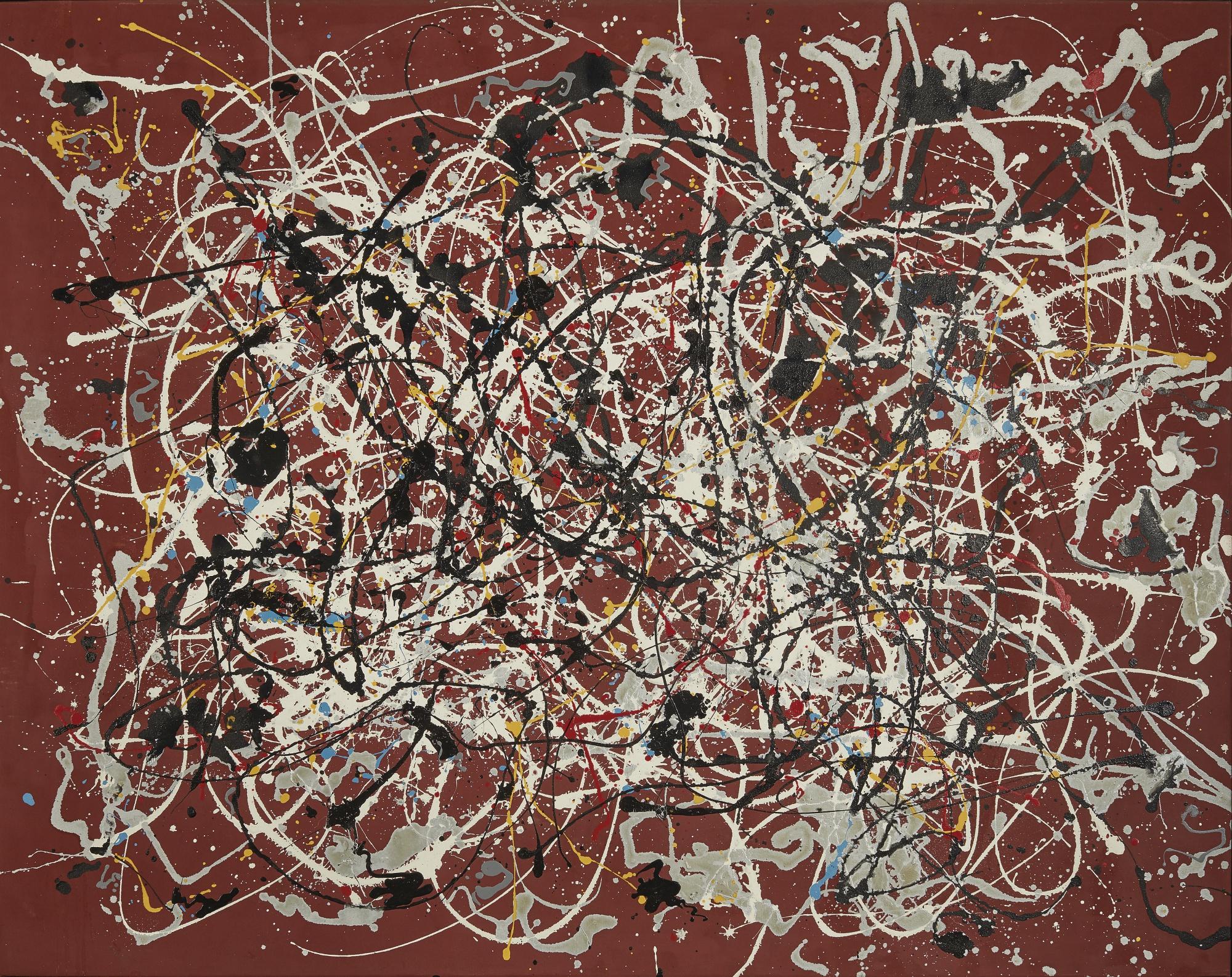 Mike Bidlo - Not Pollock (Mural 1950)