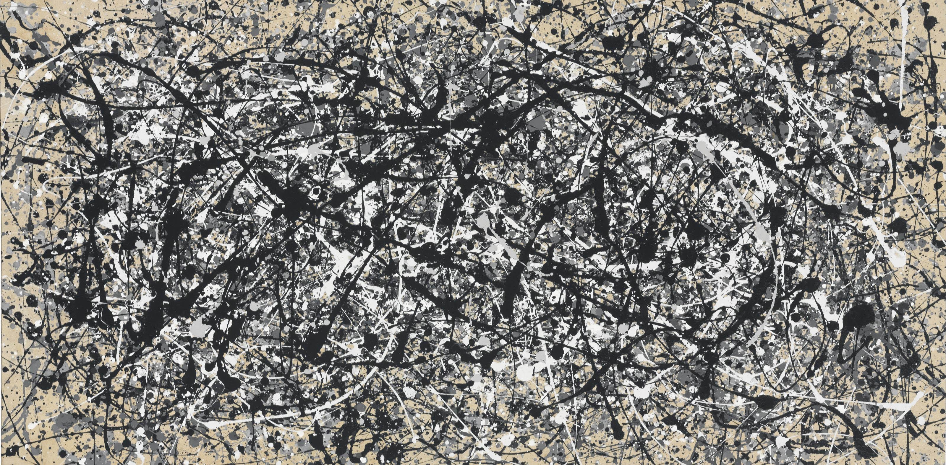 Not Pollock by Mike Bidlo Art.Salon