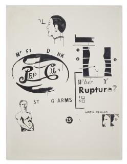 Mike Bidlo - Not Warhol (Advertisement, 1960)