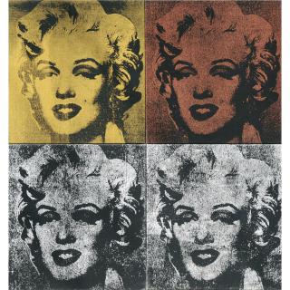 Mike Bidlo - Not Warhol (Four Marilyns)
