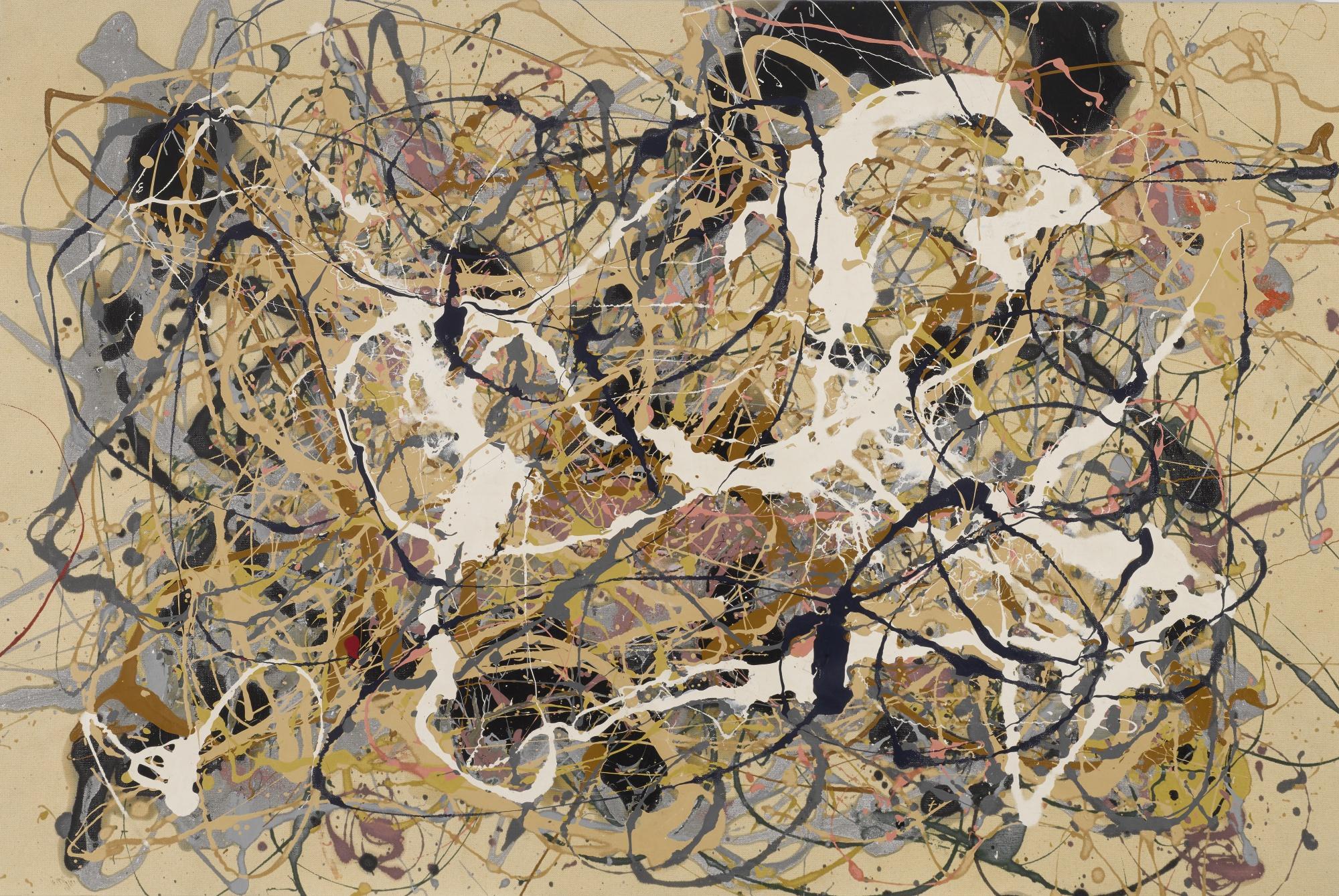 Mike Bidlo - Untitled (Not A Pollock)