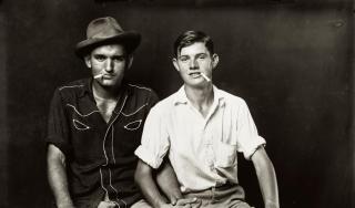 Mike Disfarmer - Two Pals with Cigarettes