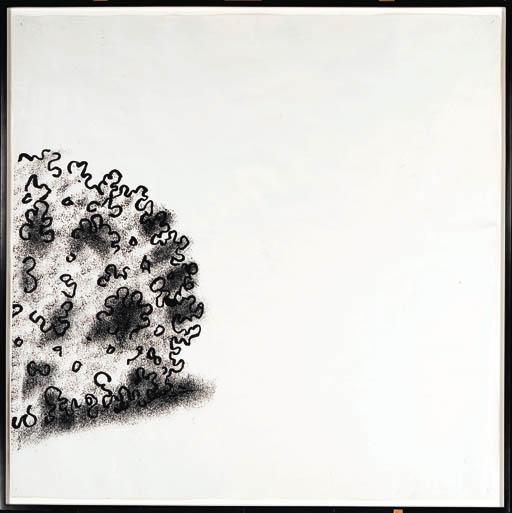 Mike Kelley - Bush Drawing (from \'Seventy-Four Garbage Drawings and One Bush\')