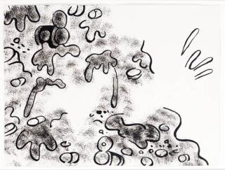 Mike Kelley - Garbage Drawing #72