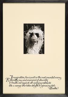 Mike Kelley - Goethe Quote (für Parkett 31).