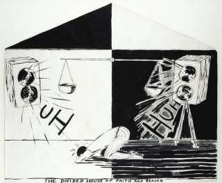Mike Kelley - The Divided House Of Faith And Reason