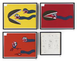 Mike Kelley - The Eel And The Clam (4 Works)