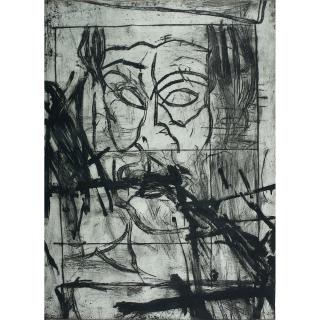 Mike Parr - Australian Untitled (The Lung: Subject/Object) No. 5