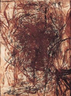 Mike Parr - Untitled From The Series, Self Portraits 1-6 (Red Shift, The Plague)