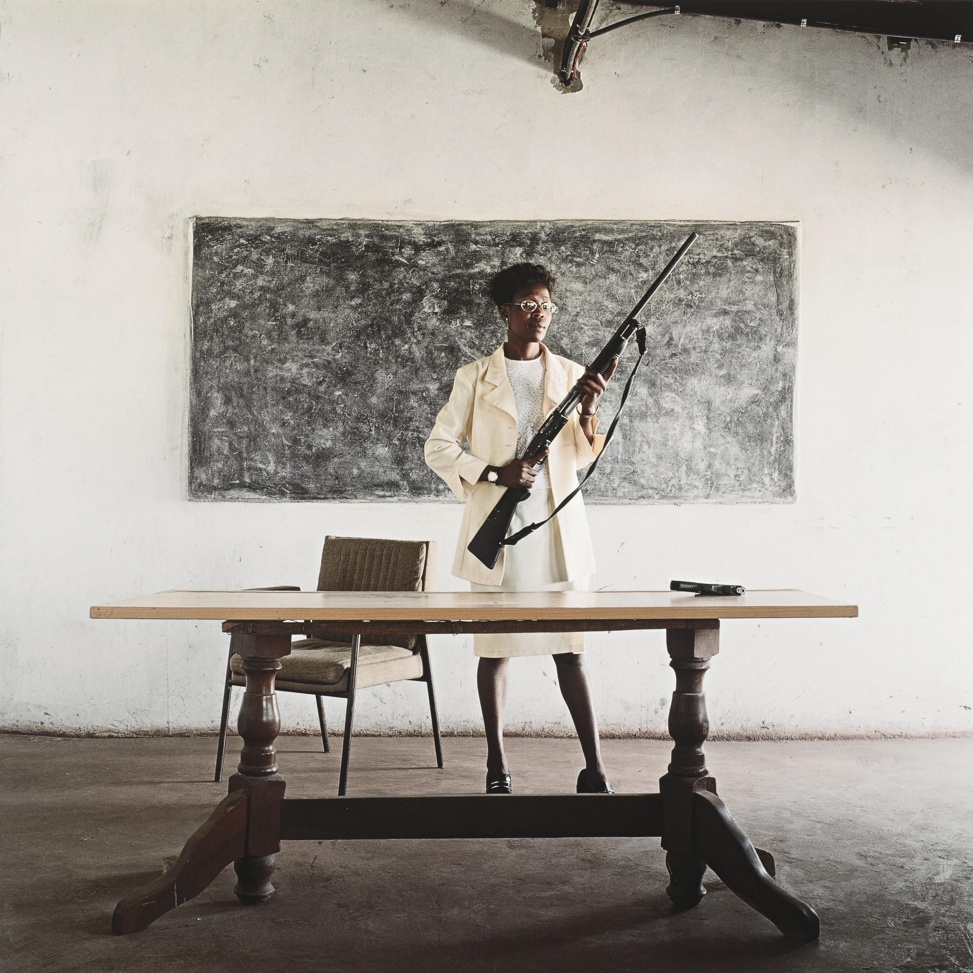 Mikhael Subotzky - Lindiwe Mutoma (Female Detective), Lusaka, Zambia