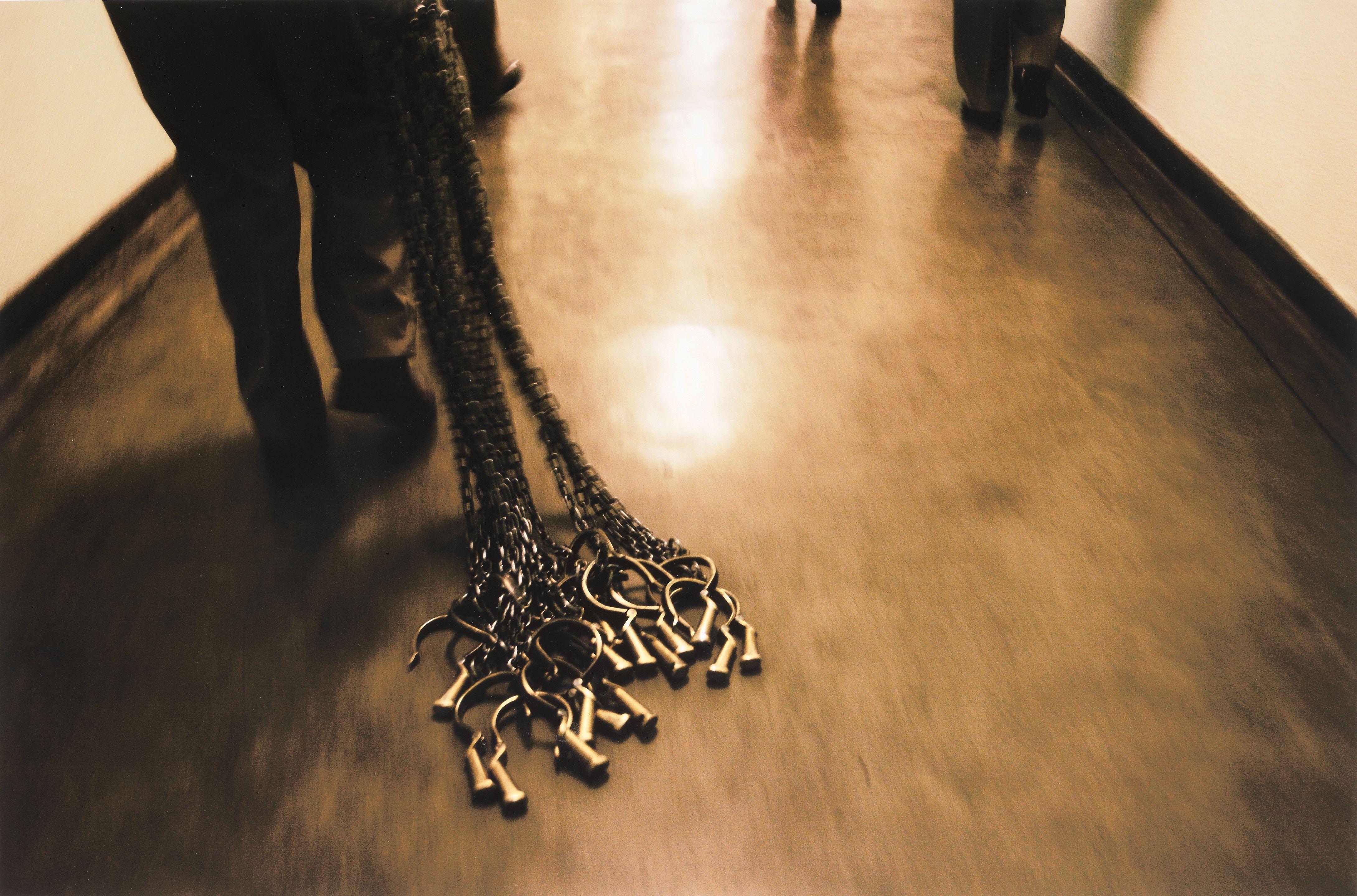 Mikhael Subotzky - Shackles, Pollsmoor Maximum Security Prison, 2004