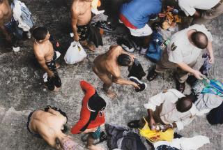 Mikhael Subotzky - Strip Search, Pollsmoor Maximum Security Prison, 2004