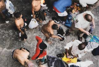 Mikhael Subotzky - Strip Search, Pollsmoor Maximum Security Prison, 2004