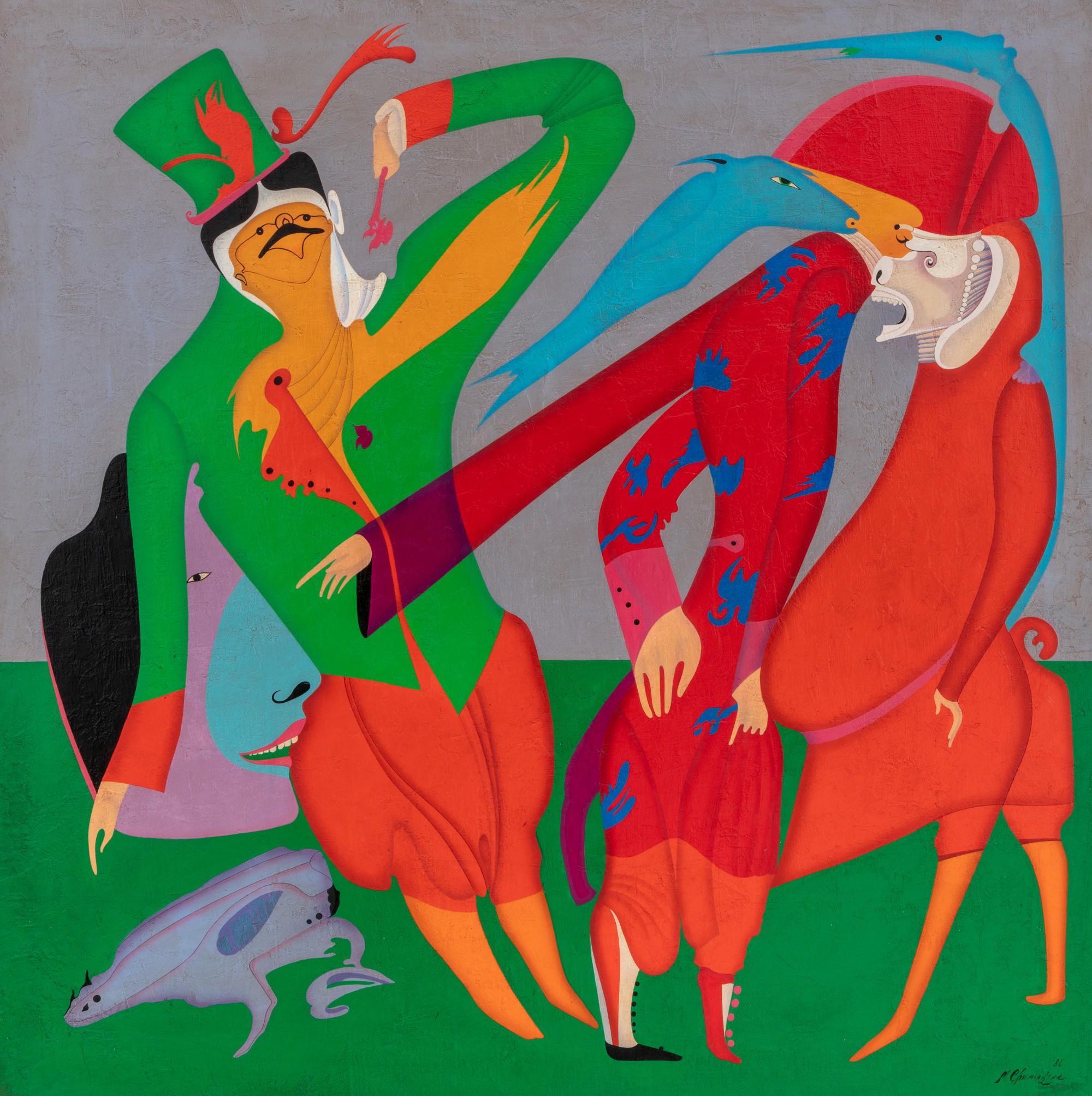 Mikhail Chemiakin - From the Carnivals of St Petersburg Series