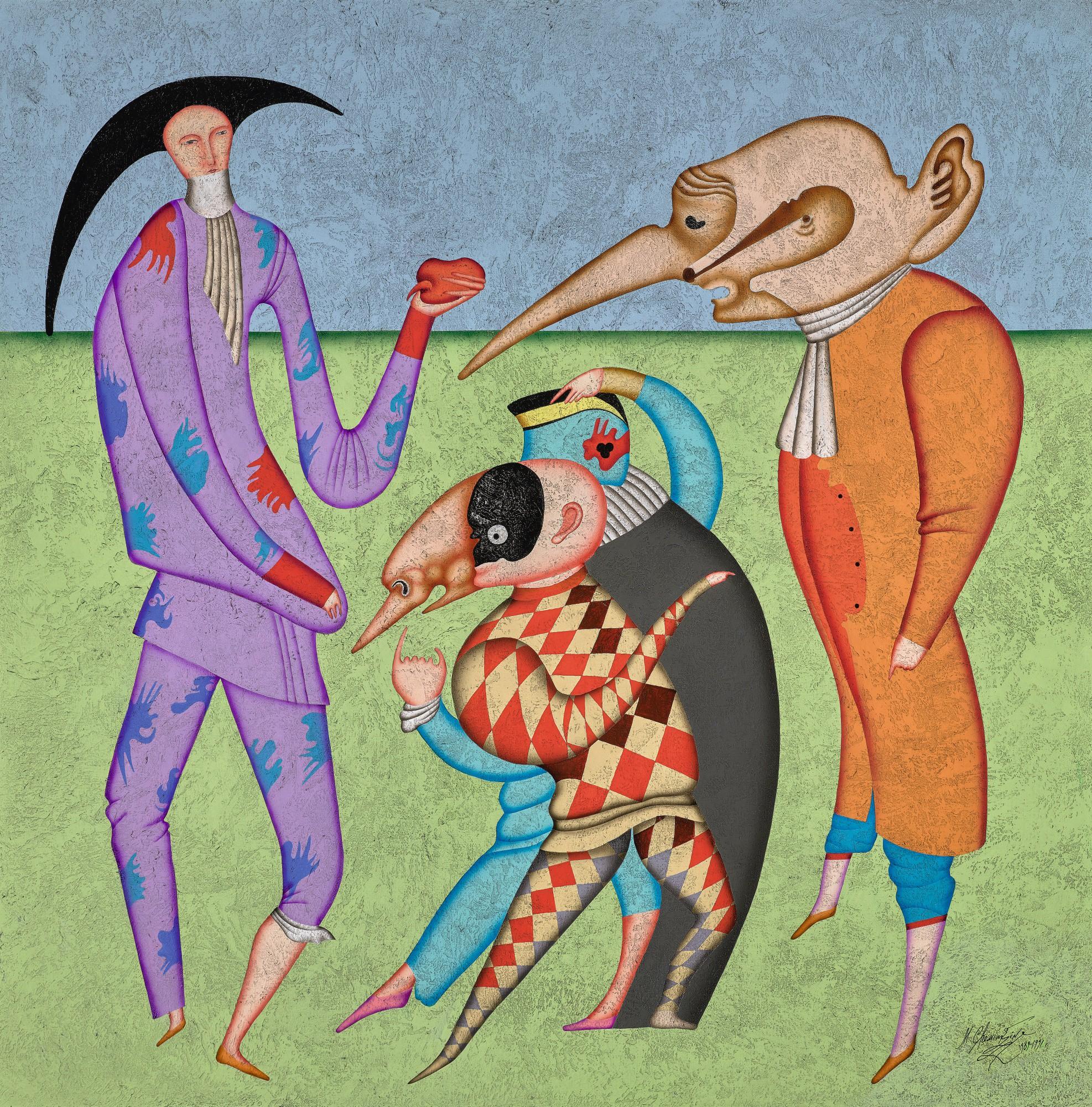 Mikhail Chemiakin - From The Carnivals Series