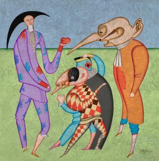 Mikhail Chemiakin - From The Carnivals Series