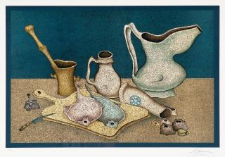 Mikhail Chemiakin - Still Life.